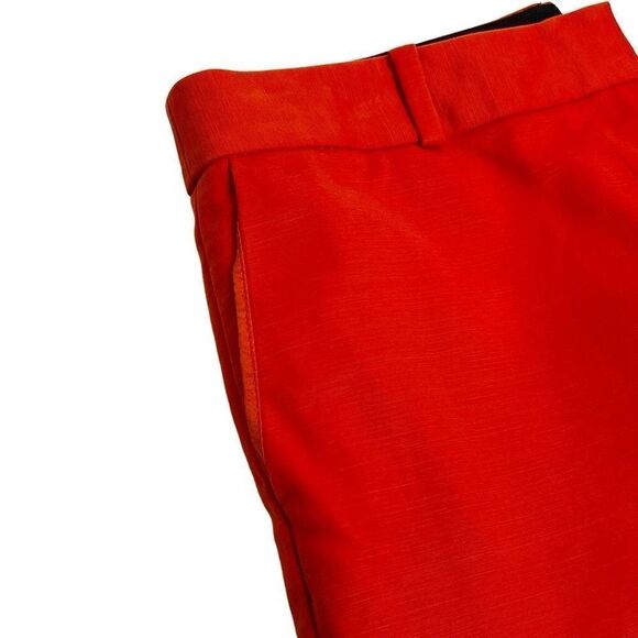 Kate Spade orange Davis skinny crop pants size approximately 4 - Picture 11 of 16